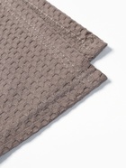 Плед вафельный «Этель» Waffle, 180×240 см, вафля 195 г/м², серый - Фото 6