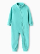 Комбинезон воротник-стойка детский, цвет мятный, рост 80-86 см - фото 809500338