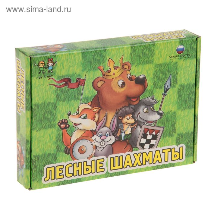 Настольная игра «Лесные шахматы» - Фото 1