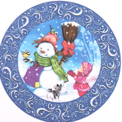 Декупажная карта "Медальоны", плотность 45 г/м2, формат А4