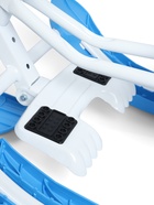 Снегокат «Тимка спорт 4-1» с бабочками, со спинкой, белый, голубой, ТС4-1/БТ Nika - Фото 13