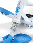 Снегокат «Тимка спорт 4-1» с бабочками, со спинкой, белый, голубой, ТС4-1/БТ Nika - Фото 12