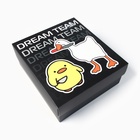 Подарочный набор термос и носки 3 пары KAFTAN Dream team, р. 41-44 (27-29 см) 10804795 - фото 12995600