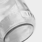 Набор стеклянных банок с чёрной полимерной крышкой, ТО-82 мм, 720 мл, 4 шт. - Фото 5