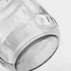 Набор стеклянных банок с серебристой полимерной крышкой, ТО-82 мм, 720 мл, 4 шт. - Фото 5