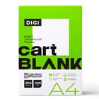 Бумага А4 200л CARTBLANK DIGI, 200г/м2, белизна 145% CIE 115586 (комплект 5 шт) - фото 31458805