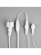 Гирлянда «Бахрома» 12 × 0.7 м, IP44, УМС, белая нить, 240 LED, свечение белое, 220 В - Фото 8