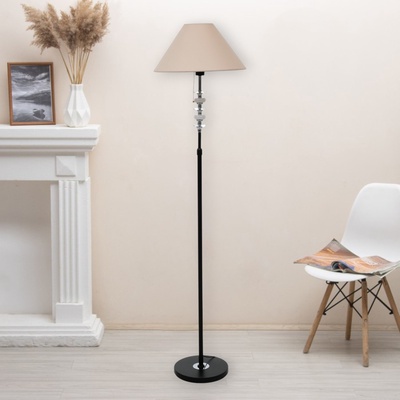 Торшер «Абат» черный 1хE27 40 Вт 40×40×162 см