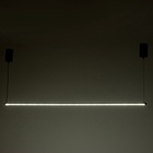 Светильник "Лайн" LED 48Вт 3000-6000К черный 120х1х100 см - фото 27624669
