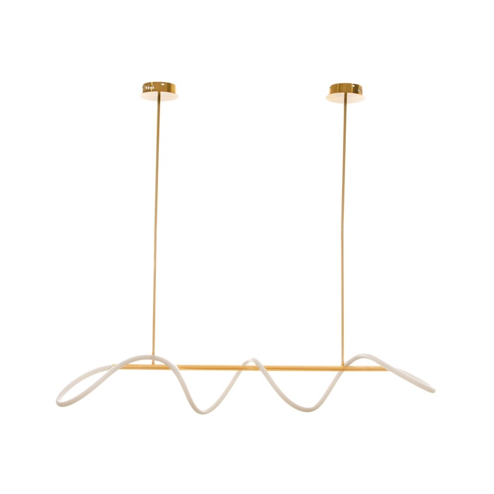 Светильник «Стринд» LED 60 Вт 3000К золото 100×10×100 см