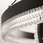 Люстра потолочная BayerLux «Ансел», LED, 174 Вт, 3000-6000К, черный, 60×60×120 см 10059017 - фото 13053102
