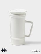 Кружка пивная Magistro OliveQueen, 750 мл, 13×10×18.5 см, фарфор, белая - Фото 2