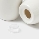 Набор для специй Magistro OliveQueen, солонка, перечница, фарфор, белый - Фото 4