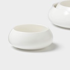 Салатники Magistro OliveQueen, 1500/800/450 мл, набор 3 шт., фарфор, белые - Фото 5