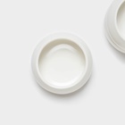 Соусники Magistro OliveQueen, 110 мл, 9×4 см, набор 3 шт., фарфор, белые - Фото 4