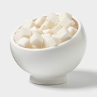 Сахарница Magistro Olive Queen, 360 мл, 12×10.5 см, фарфор, белая - Фото 3