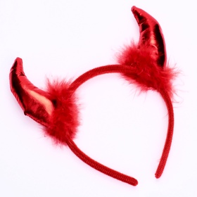 Карнавальный костюм «Чертёнок»: юбка, топ, ободок, сумка, перчатки, рост 110-128 см