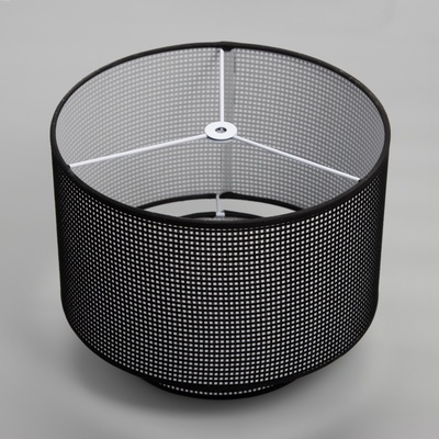 Абажур BayerLux «Каскад», Е27, черный, 30×30×18 см