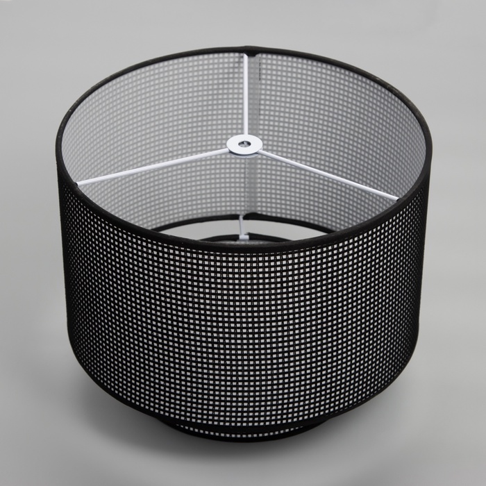 Абажур BayerLux «Каскад», Е27, черный, 30×30×18 см - Фото 1