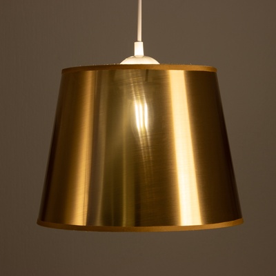 Абажур BayerLux, Е27, золото, 28×28×21 см
