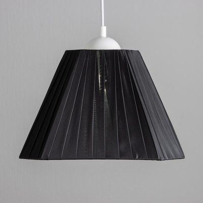 Абажур Е27 черный 28х28х18 см