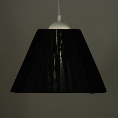 Абажур Е27 черный 28х28х18 см
