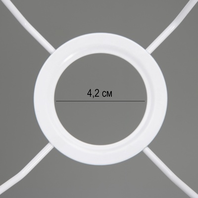 Абажур Е27 серый 28х28х19 см