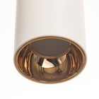 Светильник «Рулл» GU10 10 Вт бело-золотой 7.3×7.3×10.3 см - фото 4678571