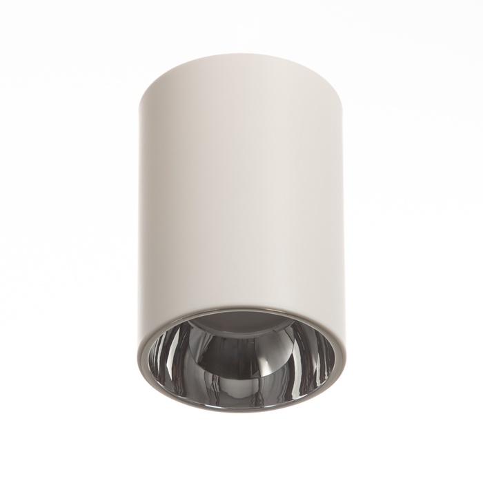 Светильник «Рулл» GU10 10 Вт бело-серебристый 7.3×7.3×10.3 см - Фото 1