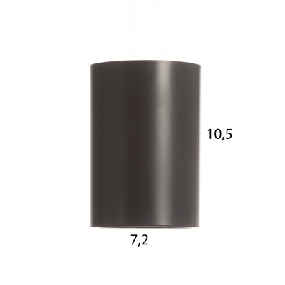 Светильник «Рулл» GU10 10 Вт черный 7.3×7.3×10.3 см