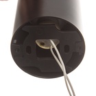 Светильник «Рулл» GU10 10 Вт черно-серебристый 7.3×7.3×10.3 см - фото 4678590