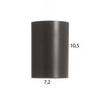 Светильник «Рулл» GU10 10 Вт черно-золотой 7.3×7.3×10.3 см - фото 4678594