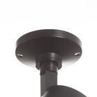 Светильник «Рум» GU10 10 Вт черно-золотой 8×18×14 см - фото 4678617