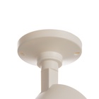 Светильник «Рум» GU10 10 Вт бело-золотой 8×18×14 см - фото 4678625