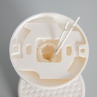 Светильник «Рум» GU10 10 Вт бело-золотой 8×18×14 см - фото 4678628