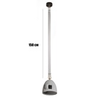 Светильник «Сиэтл» Е27 40 Вт серый 15.5×15.5×20.5-170 см - фото 26882888