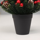 Новогодняя композиция на стол «Зимнее волшебство. Зима» в горшке,12×5.5 см - фото 60155539