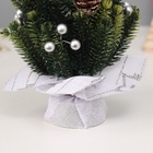 Искусственная ёлка настольная «Зимнее волшебство. Звезда», в мешочке, 17 см, ветки литые отгибаются - Фото 5