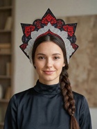 Кокошник карнавальный «Готический», фетр - Фото 4