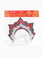 Кокошник карнавальный «Готический», фетр - фото 9455463