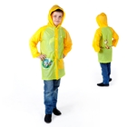 Дождевик детский «Джунгли», р-р S, рост 92-98 см - Фото 1