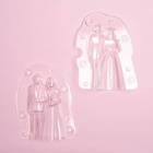 Молд для заливки шоколада 3 D KONFINETTA «Молодожёны», пластик, 13.5×9.5×4.6 см, прозрачный - Фото 6