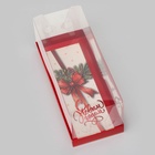 Коробка с прозрачной крышкой под рулет «С Новым годом», 30×12×12 - Фото 3