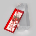 Коробка с прозрачной крышкой под рулет «С Новым годом», 30×12×12 - Фото 4
