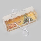 Коробка новогодняя под рулет, «Пусть сбудутся мечты», 22.5×7.8×7.8 см - Фото 3