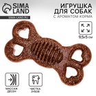 Игрушка для собак жевательная со ароматом корма «Крабик», 9.5×5 см - Фото 1