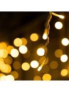Гирлянда «Бахрома» 25×0.7 м, IP44, УМС, белая нить, 450 LED, свечение тёплое белое, 220 В - Фото 7