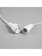 Гирлянда «Бахрома» 25×0.7 м, IP44, УМС, белая нить, 450 LED, свечение тёплое белое, 220 В - Фото 9