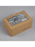 Гирлянда «Бахрома» 12 × 0.7 м, IP44, УМС, белая нить, 240 LED, свечение белое, мерцание, 220 В - Фото 10