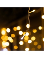 Гирлянда «Бахрома» 12 × 0.7 м, IP44, УМС, белая нить, 240 LED, свечение тёплое белое, мерцание, 220 В - Фото 7